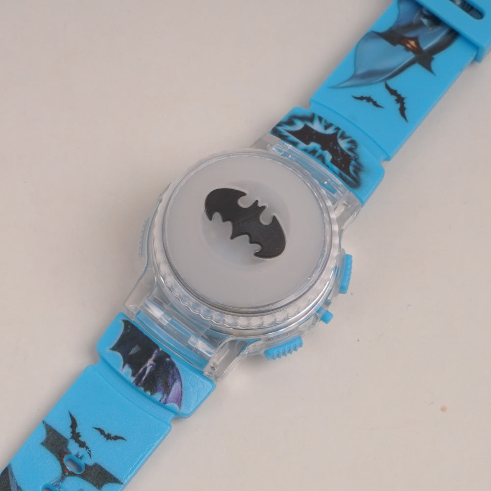 Kids Character Spinner digital watch Cyan B