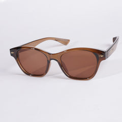 Black Orange Sunglasses for Men & Women Brown Shade ML 6015