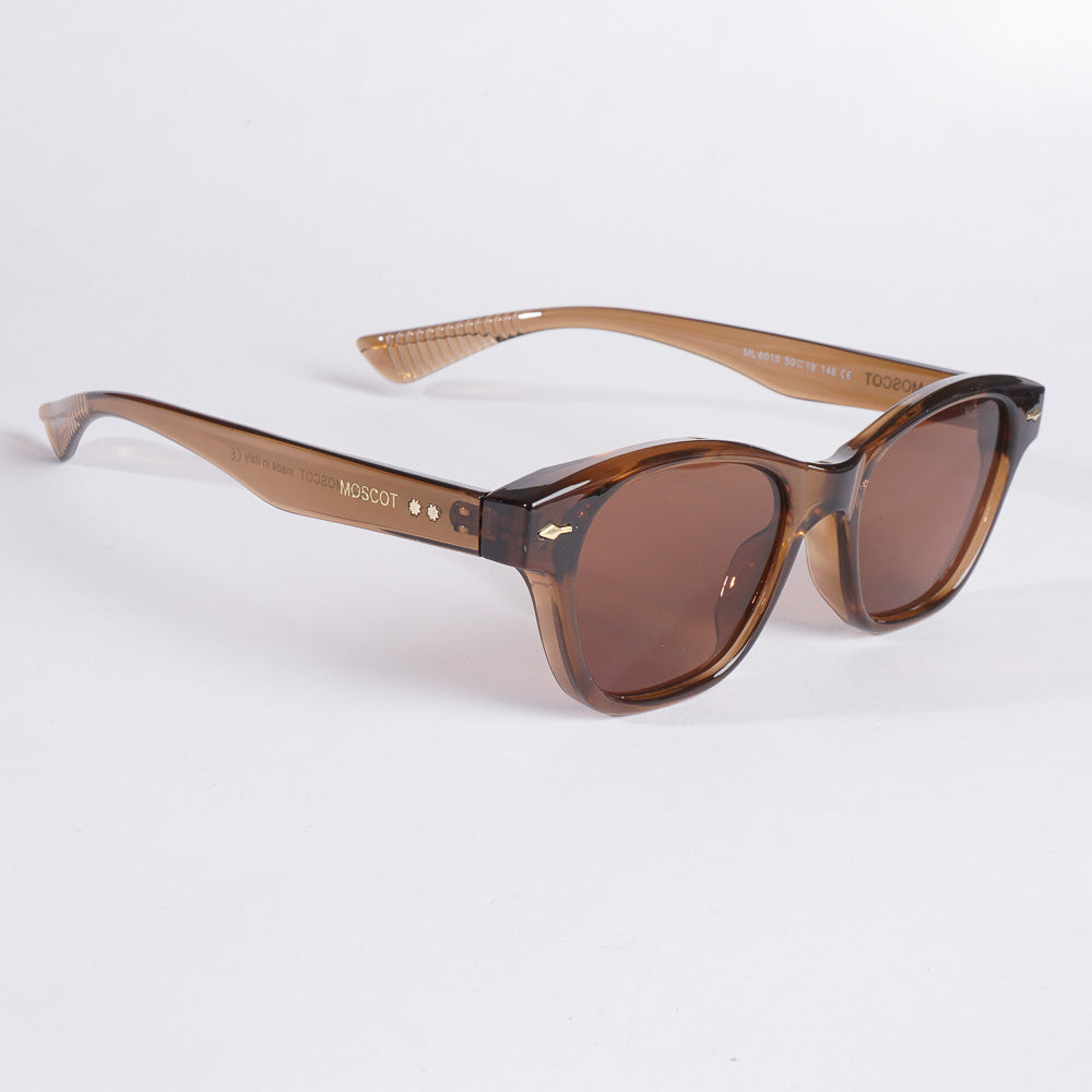 Black Orange Sunglasses for Men & Women Brown Shade ML 6015