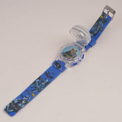 Kids Character Spinner digital watch Blue B