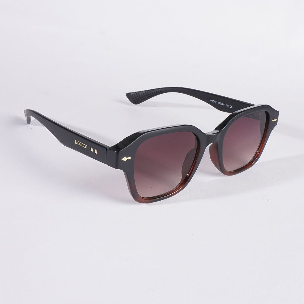 Black Orange Sunglasses for Men & Women W6042