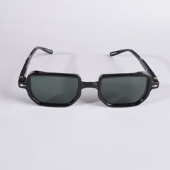 Black Green Sunglasses for Men & Women W6037