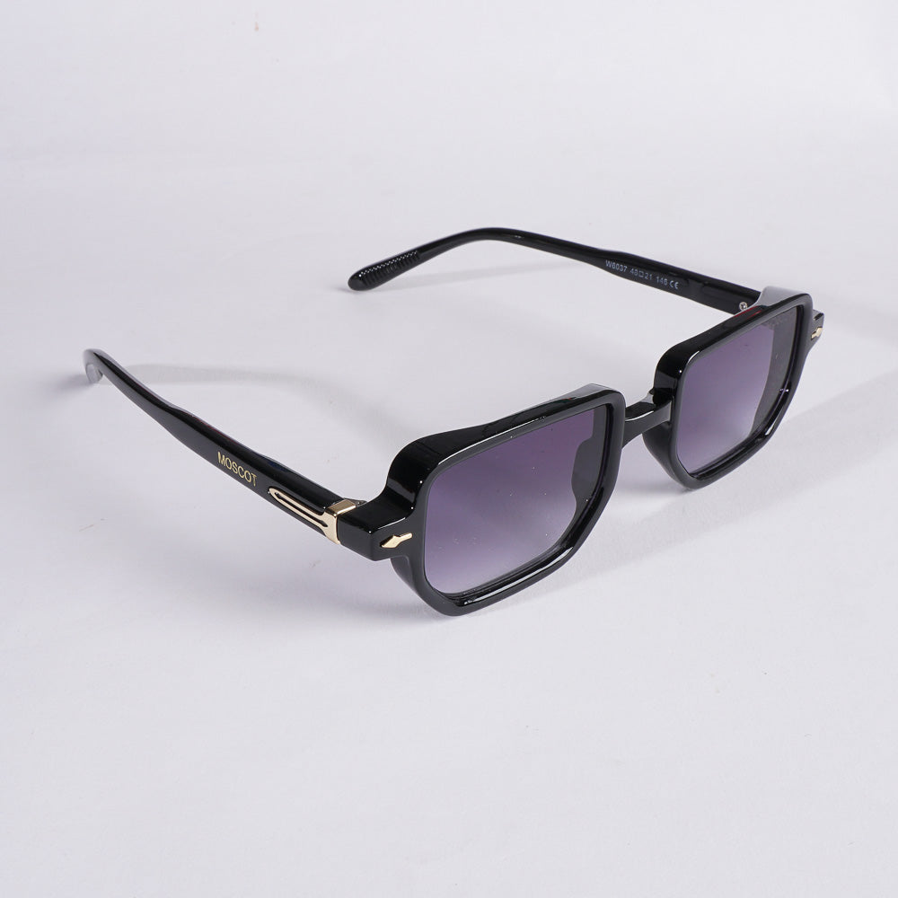 Black Purple Sunglasses for Men & Women W6037