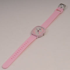 Kids Analogue Watch Light Pink