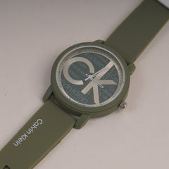 Junior Kids Analogue Watch Green