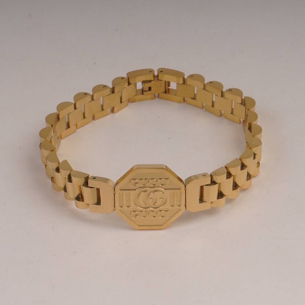 Mens Golden Chain Bracelet G