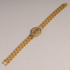 Mens Golden Chain Bracelet G