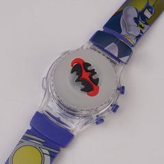 Kids Character Digital Watch with Light Red
