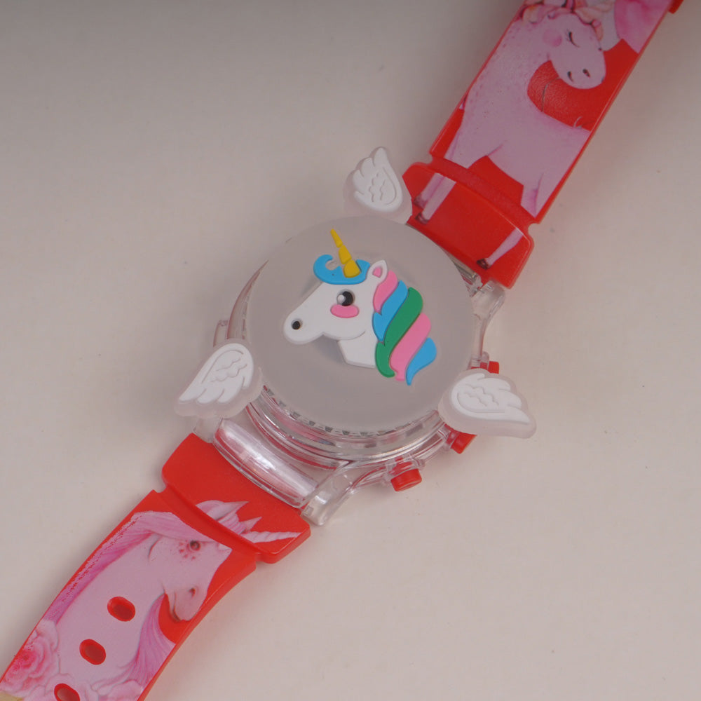 Spinner Watch For KIDS Red Uni