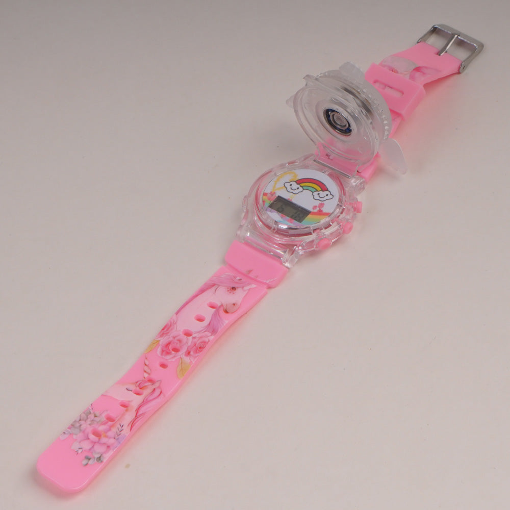 Spinner Watch For KIDS Light Pink Uni