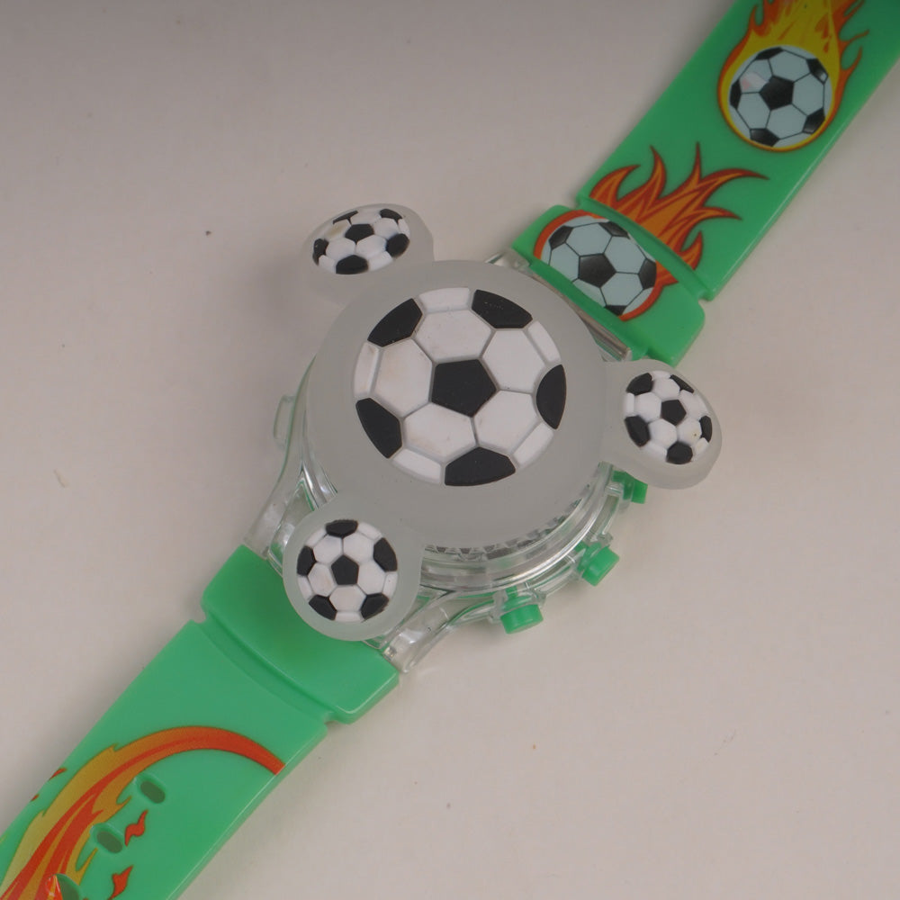 Spinner Watch For KIDS Dark Green Football