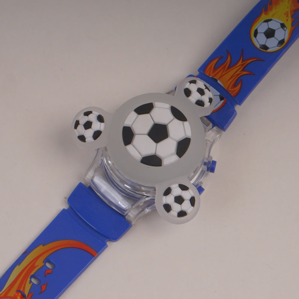 Spinner Watch For KIDS Dark Blue Football