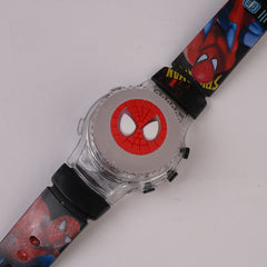 Kids Character Digital Watch Black Spdr