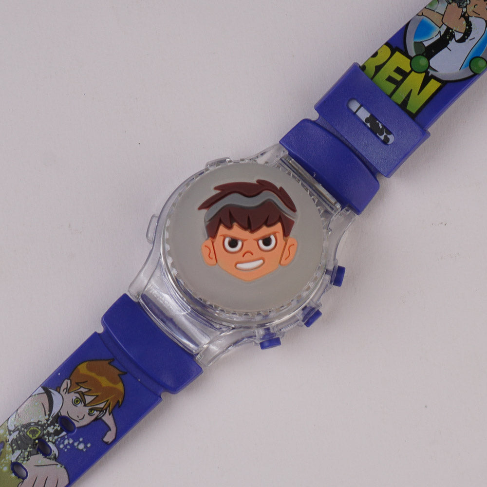Kids Character Digital Watch Blue Ben1.0