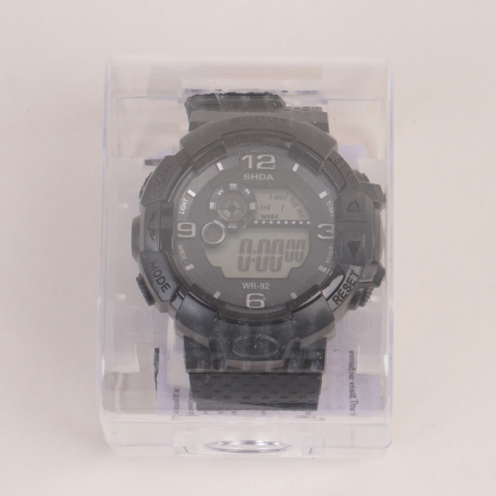 KIDS Digital Sports Watch Black