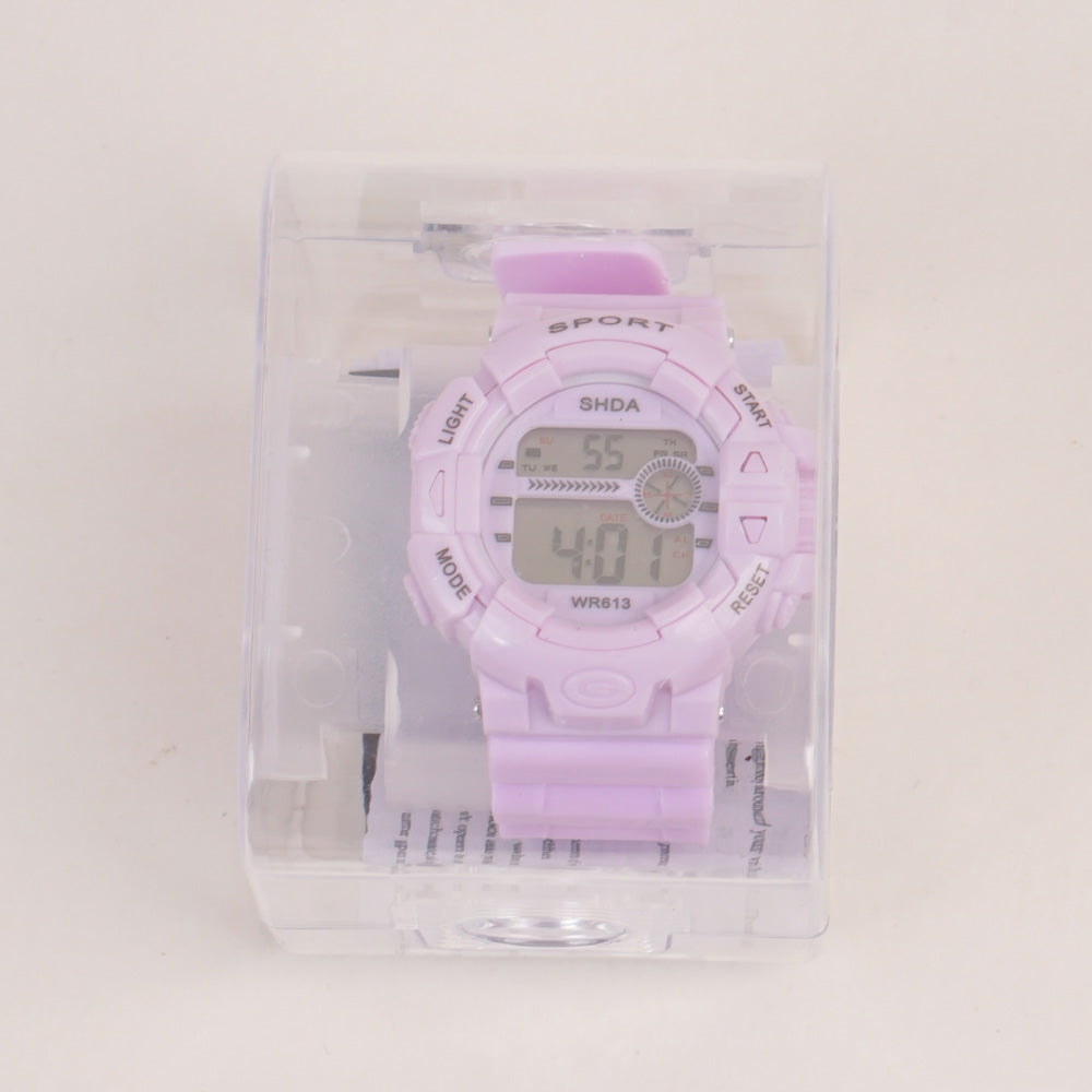 KIDS Digital Sports Watch Purple