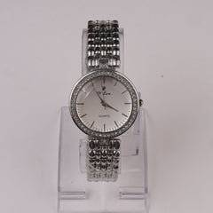 Womens Chain Wrist Watch Silver