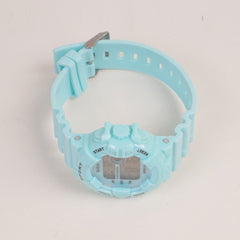 KIDS Digital Sports Watch Cyan