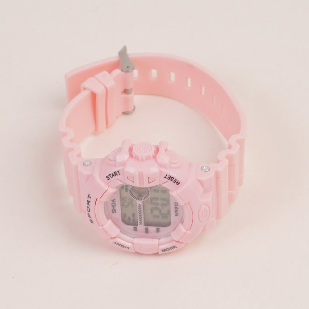 KIDS Digital Sports Watch Pink