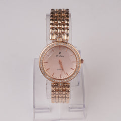 Womens Chain Wrist Watch Rosegold