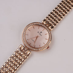 Womens Chain Wrist Watch Rosegold