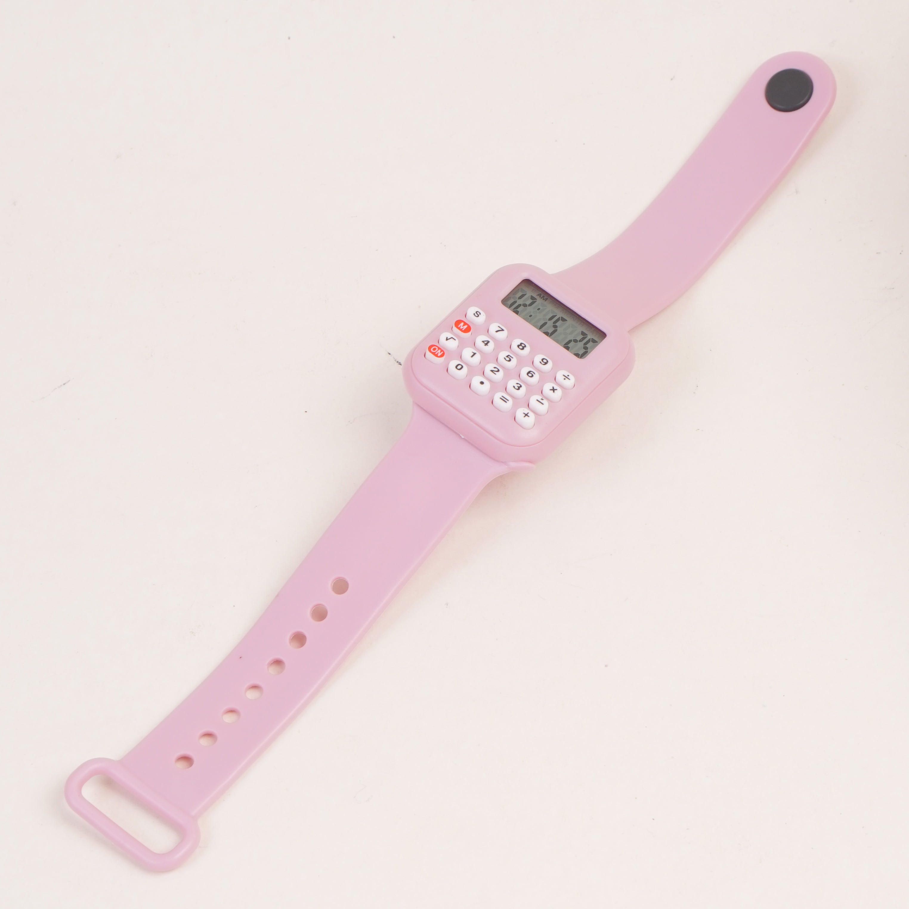 Kids Calculator digital watch Pink