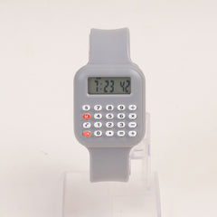 Kids Calculator digital watch Grey