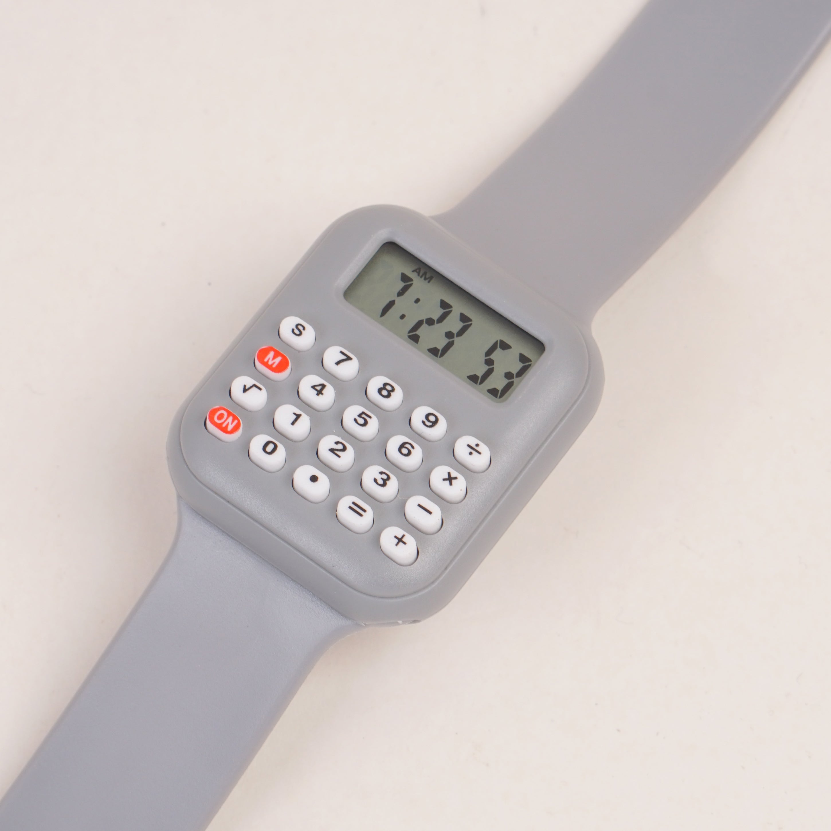 Kids Calculator digital watch Grey