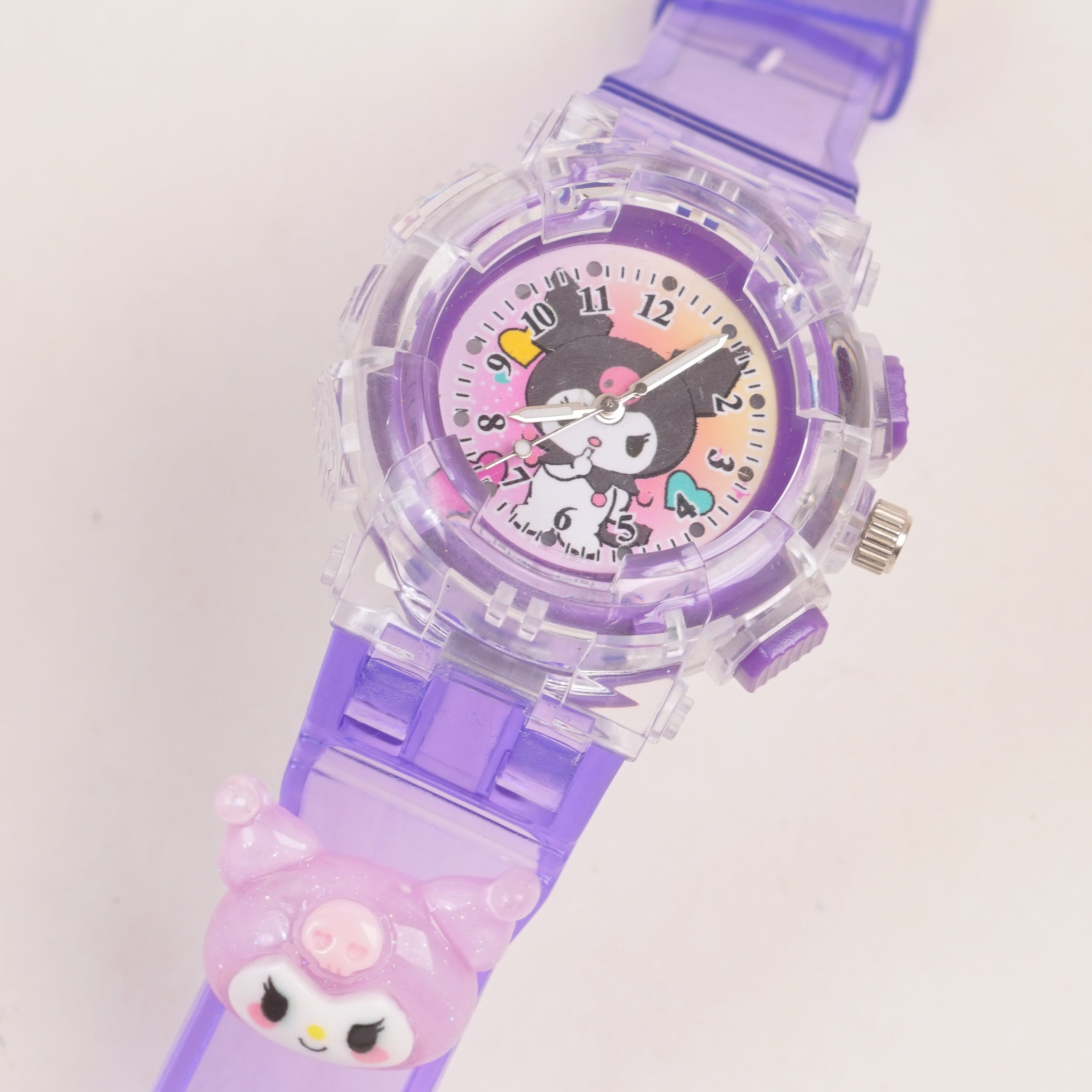 Kids Character Analogue Watch Purple