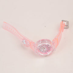Kids Character Analogue Watch Pink