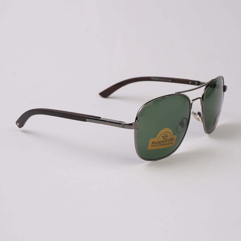 Branded Sunglasses for Men & Women Mettalic Green