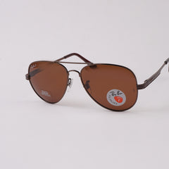 Sunglasses for Men & Women Metallic Brown