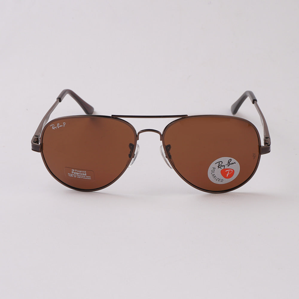 Sunglasses for Men & Women Metallic Brown