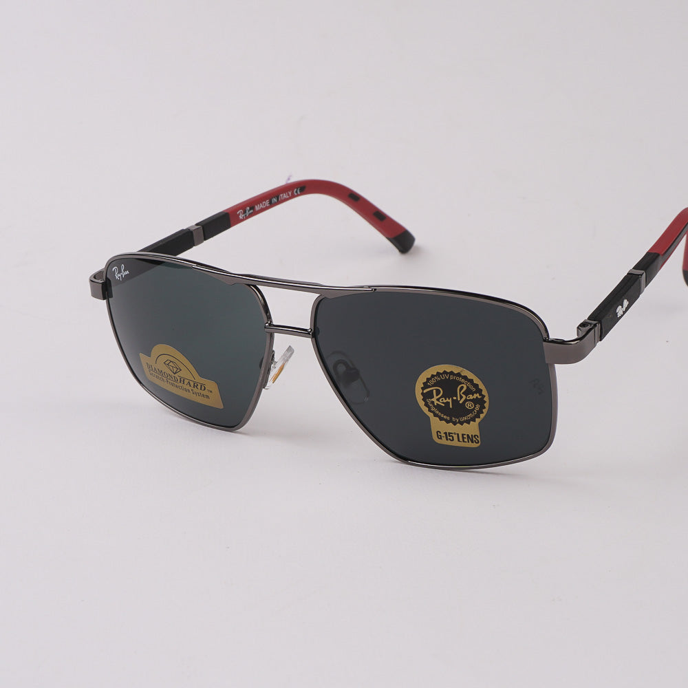 Branded Sunglasses for Men & Women Metallic Black
