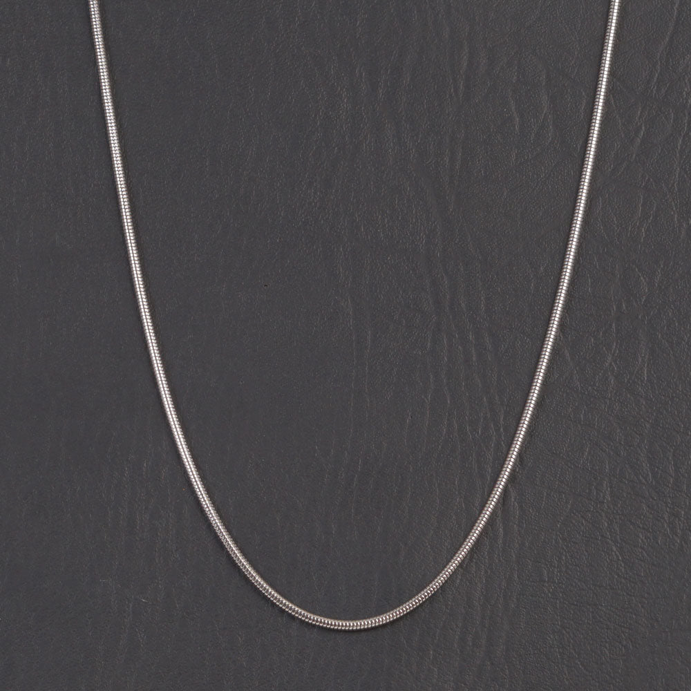 Silver Neck Casual Chain 3mm