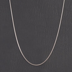 Silver Neck Casual Chain 3mm