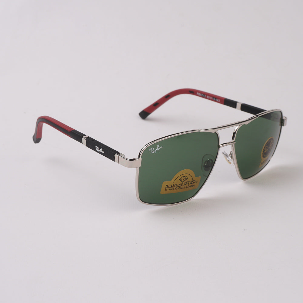 Branded Sunglasses for Men & Women Silver Green