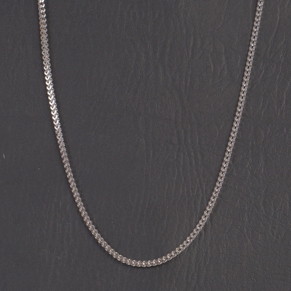 Mens Silver Neck Chain 4mm