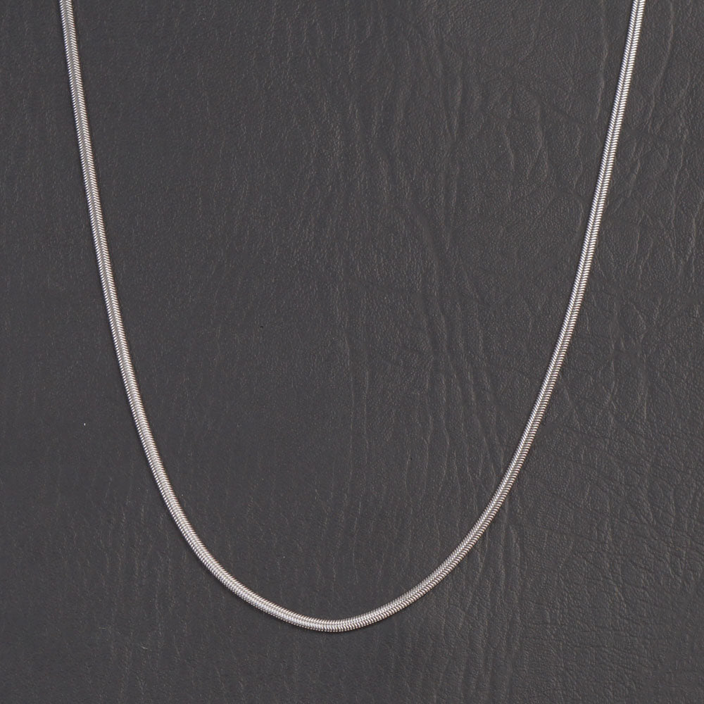 Mens Silver Neck Chain 3mm