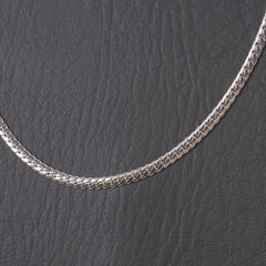 Mens Silver Neck Chain 4mm