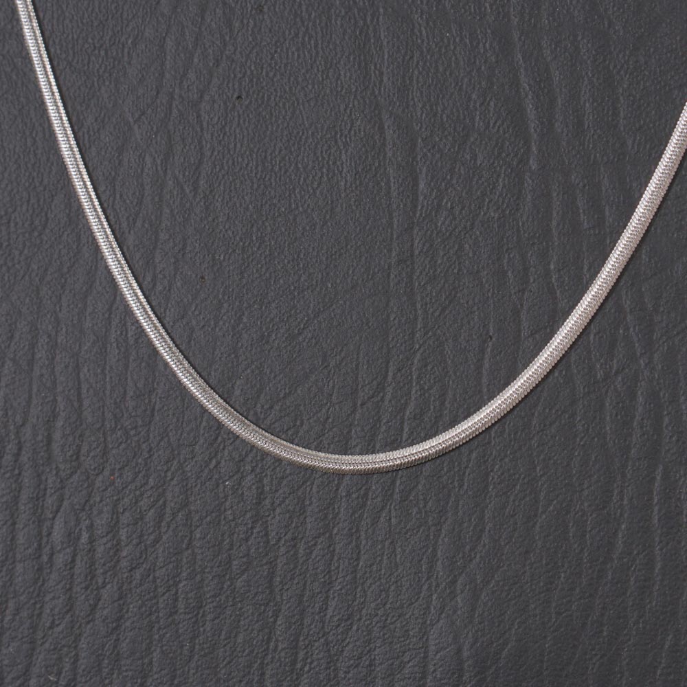 Mens Silver Neck Chain 3mm