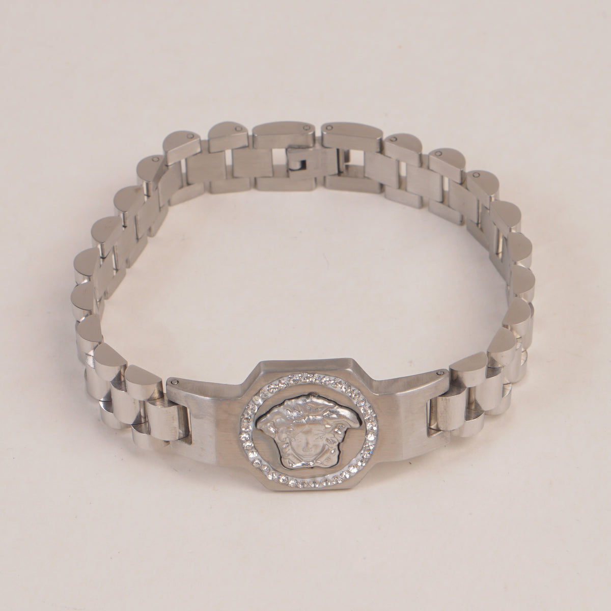 Mens Silver Chain Bracelet V