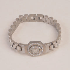 Mens Silver Chain Bracelet V