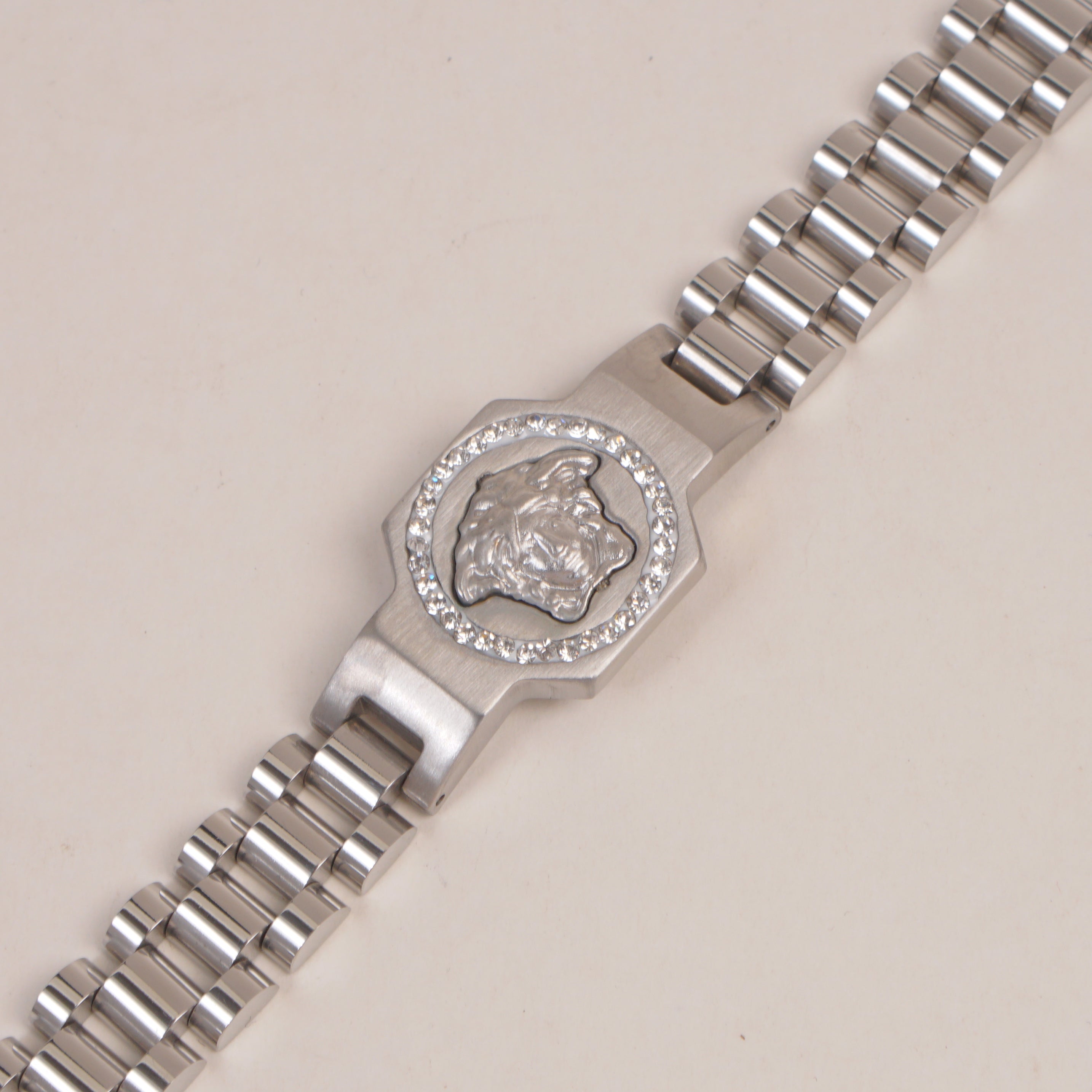Mens Silver Chain Bracelet V