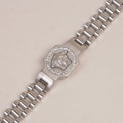 Mens Silver Chain Bracelet V