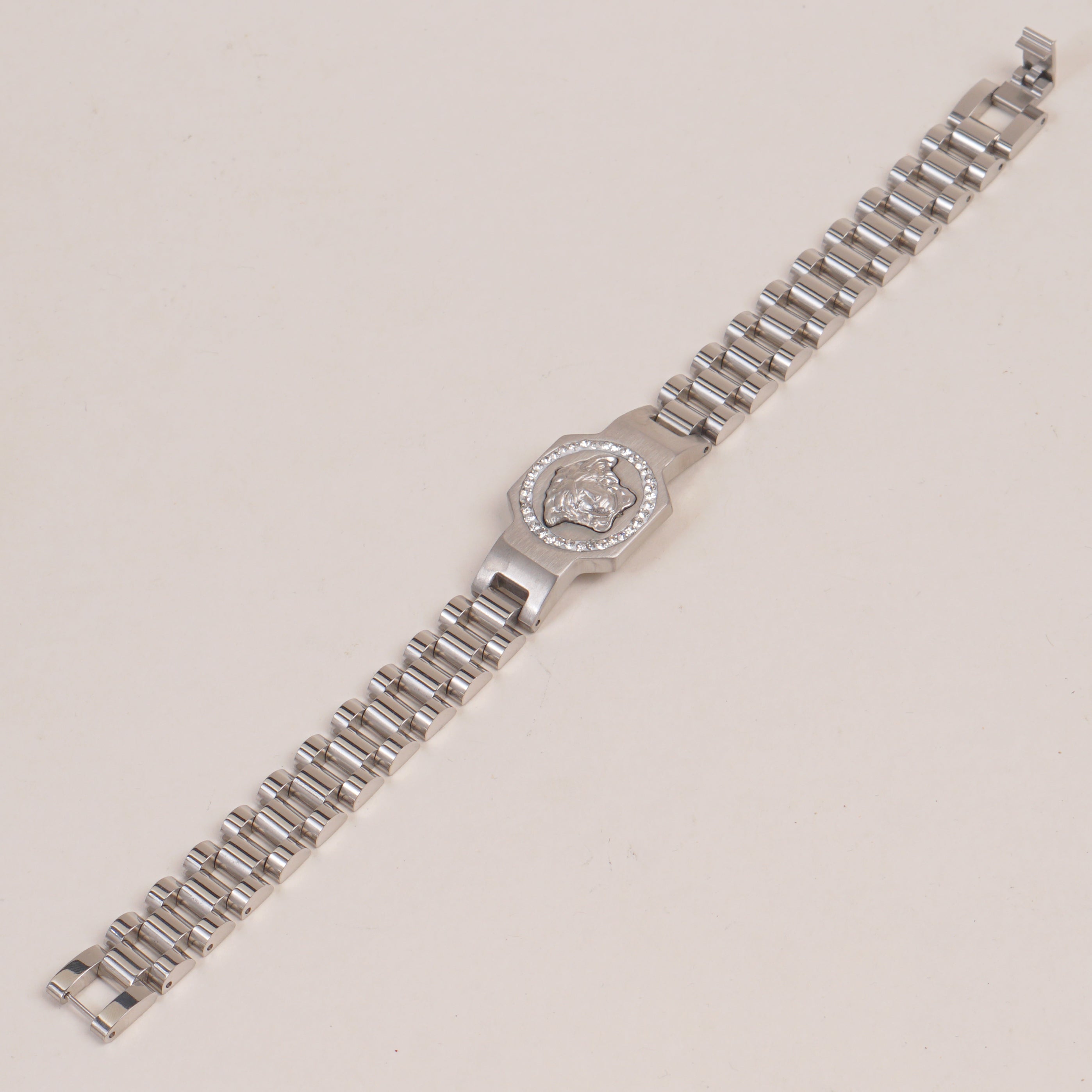 Mens Silver Chain Bracelet V