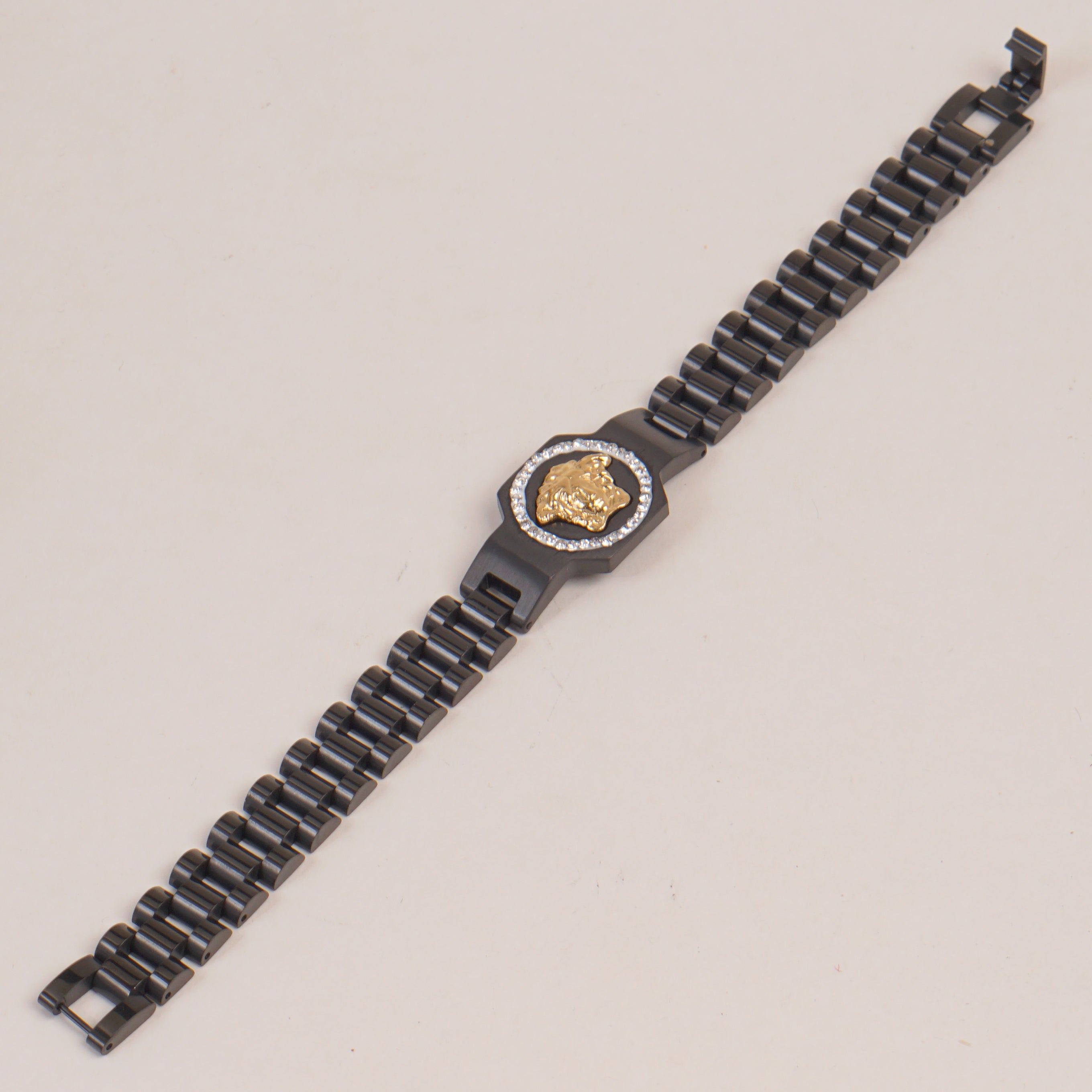 Mens Black Chain Bracelet V