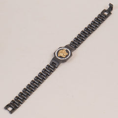 Mens Black Chain Bracelet V