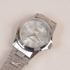Woman Chain Watch Silver White
