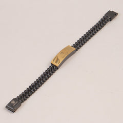 Mens Black Chain Bracelet
